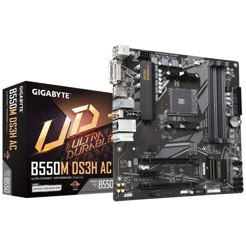 MB AMD B550 SAM4 MATX/B550M DS3H AC 1.5 GIGABYTE MB AMD B550 SAM4 MATX/B550M DS3H AC 1.5 GIGABYTE