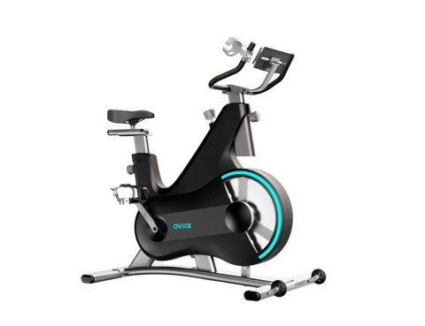 Rower spinningowy, magnetyczny OVICX Q210B czarny, bluetooth, aplikacja (WYPRZEDAŻ) Rower spinningowy, magnetyczny OVICX Q210B czarny, bluetooth, aplikacja (WYPRZEDAŻ)