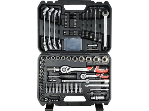 YATO ZESTAW KLUCZY 93el 1/2" / 1/4" YATO ZESTAW KLUCZY 93el 1/2" / 1/4"
