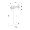 STOJAK PODŁOGOWY TV LED/LCD 32-55 CALI 40KG PRZYKRĘCANY