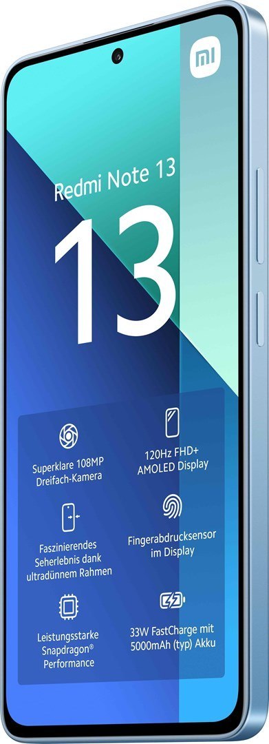 Smartfon Xiaomi Redmi Note 13 6/128GB Blue Smartfon Xiaomi Redmi Note 13 6/128GB Blue