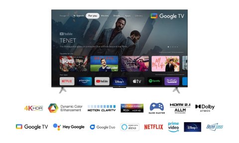 Telewizor 65" TCL 65P638 (4K UHD HDR DVB-T2/HEVC Google TV) Telewizor 65" TCL 65P638 (4K UHD HDR DVB-T2/HEVC Google TV)