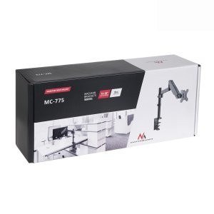 Uchwyt do monitora Maclean, podwójne ramię, ze sprężyną gazową, 17"-32", 8 kg, MC-775