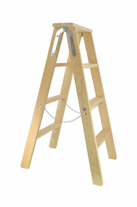 AW DRABINA TABORET DREWNIANY 2x6 STOPNI 150KG AW DRABINA TABORET DREWNIANY 2x6 STOPNI 150KG