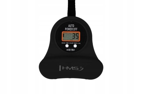Hula Hop HMS HHM13 z magnesami, obciążeniem i licznikiem czarno-złoty Hula Hop HMS HHM13 z magnesami, obciążeniem i licznikiem czarno-złoty