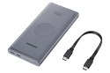 Samsung Wireless Battery Pack 10,000mAh, 25W, Dark, Gray