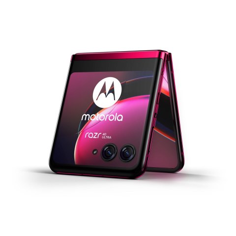 Smartfon Motorola Razr 40 Ultra 8/256GB 6,9" P-OLED 2640x1080 3800mAh Dual SIM 5G Viva Magenta Smartfon Motorola Razr 40 Ultra 8/256GB 6,9" P-OLED 2640x1080 3800mAh Dual SIM 5G Viva Magenta