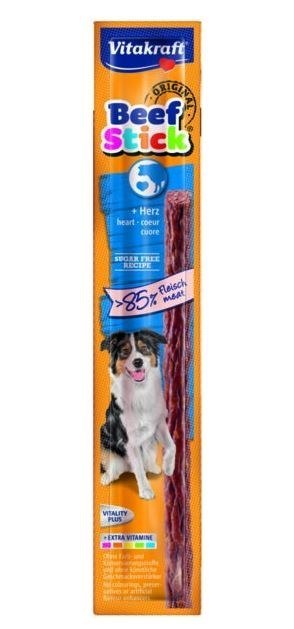 VITAKRAFT Beef Stick - kabanos z sercami dla psa 12g VITAKRAFT Beef Stick - kabanos z sercami dla psa 12g