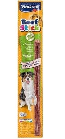 VITAKRAFT Beef Stick menu - kabanos dla psa z warzywami 12g VITAKRAFT Beef Stick menu - kabanos dla psa z warzywami 12g