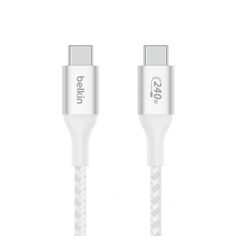 CAB015BT1MWH BELKIN BOOST/CHARGE 240W USB-C TO USB-C CABLE CAB015BT1MWH BELKIN BOOST/CHARGE 240W USB-C TO USB-C CABLE