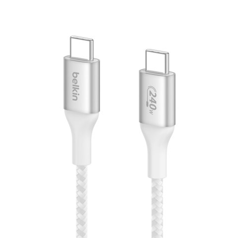 CAB015BT1MWH BELKIN BOOST/CHARGE 240W USB-C TO USB-C CABLE CAB015BT1MWH BELKIN BOOST/CHARGE 240W USB-C TO USB-C CABLE