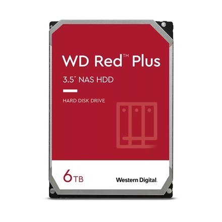 Western Digital | Dysk twardy NAS | WD60EFPX | 5400 obr./min | 6000 GB | 256 MB Western Digital | Dysk twardy NAS | WD60EFPX | 5400 obr./min | 6000 GB | 256 MB