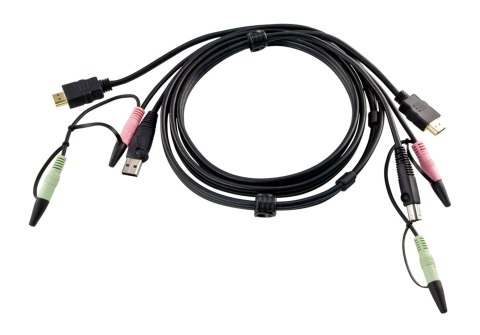ATEN KABEL KVM 2L-7D02UH HDMI/USB + AUDIO 1,8M ATEN KABEL KVM 2L-7D02UH HDMI/USB + AUDIO 1,8M