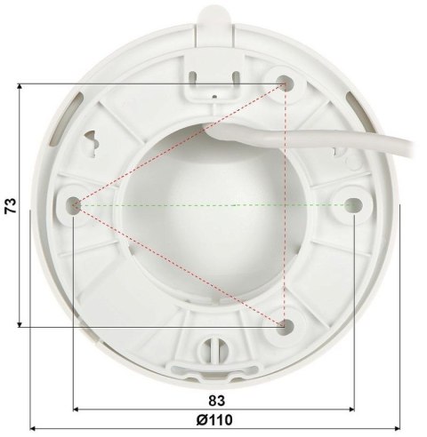 Kamera IP Imou turret 2MP IPC-T22EAP Kamera IP Imou turret 2MP IPC-T22EAP