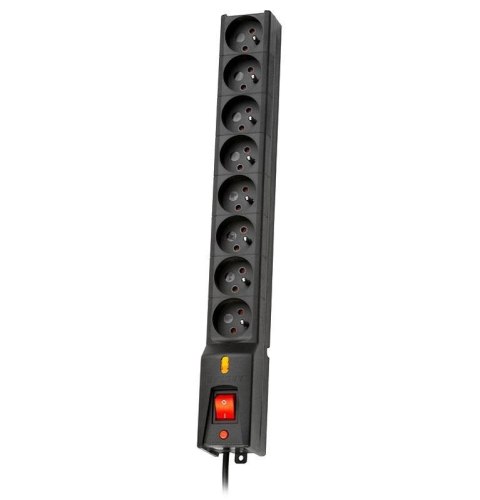 Listwa przeciwprzepięciowa Lestar LX 810 G-A 1,5m (8 x UTE; 10 A; 1,5m; kolor czarny) (WYPRZEDAŻ) Listwa przeciwprzepięciowa Lestar LX 810 G-A 1,5m (8 x UTE; 10 A; 1,5m; kolor czarny) (WYPRZEDAŻ)