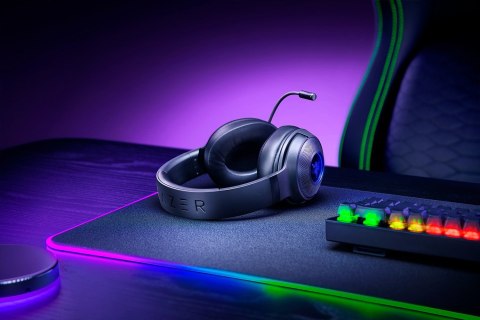 Słuchawki Gamingowe Over Ear RAZER Kraken V3 X RZ04-03750300-R3M1 Virtual Surround czarny Słuchawki Gamingowe Over Ear RAZER Kraken V3 X RZ04-03750300-R3M1 Virtual Surround czarny