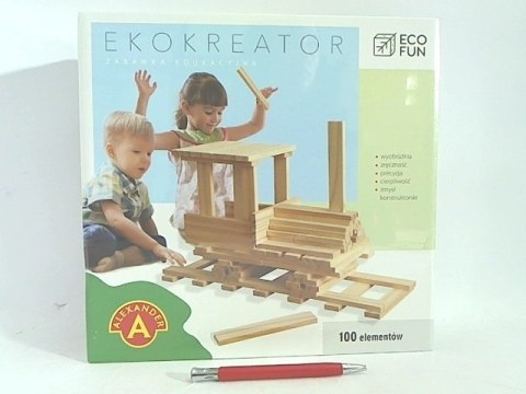 Eco Fun Ekokreator 100 elementów 2632 ALEXANDER Eco Fun Ekokreator 100 elementów 2632 ALEXANDER