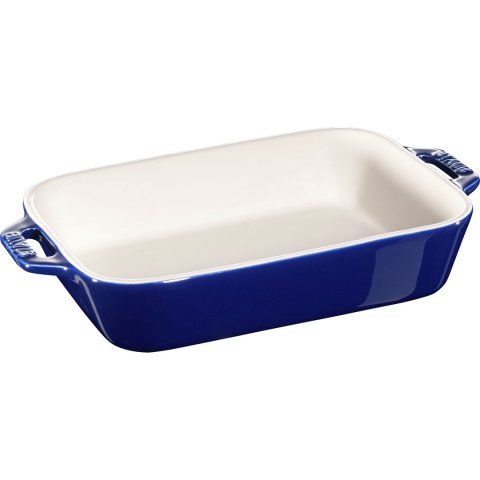 Prostokątny półmisek ceramiczny Staub - 1.1 ltr, Niebieski Prostokątny półmisek ceramiczny Staub - 1.1 ltr, Niebieski