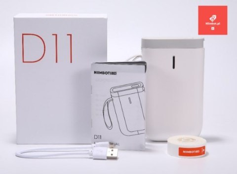 Drukarka Etykiet Niimbot D11 White Drukarka Etykiet Niimbot D11 White