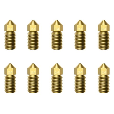 Dysza 0.4mm do Drukarki 3D AnkerMake M5 10 szt Dysza 0.4mm do Drukarki 3D AnkerMake M5 10 szt