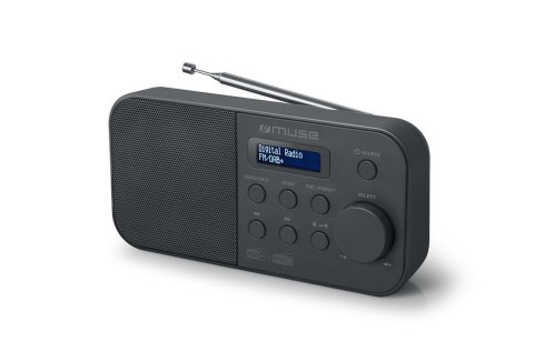 Przenośne Radio Muse M-109DB, Czarny Przenośne Radio Muse M-109DB, Czarny