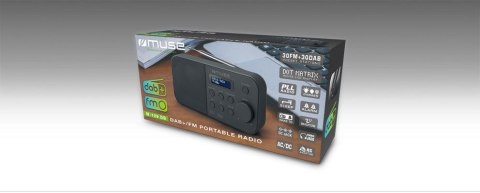 Przenośne Radio Muse M-109DB, Czarny Przenośne Radio Muse M-109DB, Czarny