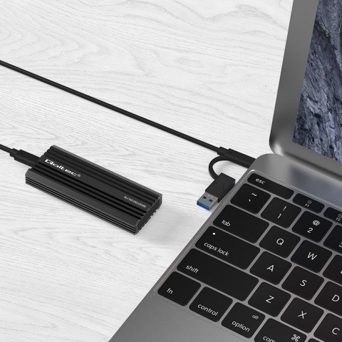 Qoltec Obudowa | kieszeń NV2270 na dysk M.2 SSD | SATA | NVMe | USB-C | 2TB Qoltec Obudowa | kieszeń NV2270 na dysk M.2 SSD | SATA | NVMe | USB-C | 2TB