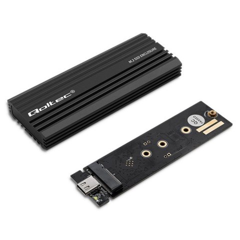 Qoltec Obudowa | kieszeń NV2270 na dysk M.2 SSD | SATA | NVMe | USB-C | 2TB Qoltec Obudowa | kieszeń NV2270 na dysk M.2 SSD | SATA | NVMe | USB-C | 2TB