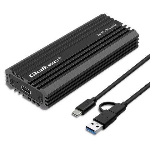 Qoltec Obudowa | kieszeń NV2270 na dysk M.2 SSD | SATA | NVMe | USB-C | 2TB Qoltec Obudowa | kieszeń NV2270 na dysk M.2 SSD | SATA | NVMe | USB-C | 2TB
