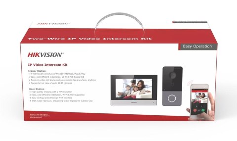 Zestaw wideodomofonowy IP Hilook IP-VIS-SLIM Zestaw wideodomofonowy IP Hilook IP-VIS-SLIM