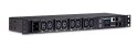 CyberPower PDU81005 rozdzielacz zasilania PDU 8 x gniazdo sieciowe 1U Czarny