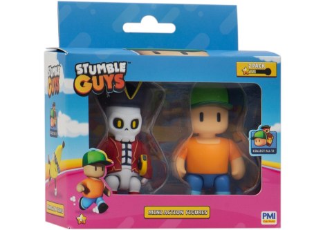 STUMBLE GUYS - MINI FIGURKI- ZESTAW 2 FIGUREK VER.A STUMBLE GUYS - MINI FIGURKI- ZESTAW 2 FIGUREK VER.A