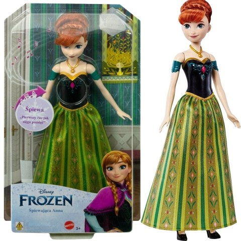 Disney Kraina Lodu Lalka Śpiewająca Anna HMG45 MATTEL Disney Kraina Lodu Lalka Śpiewająca Anna HMG45 MATTEL