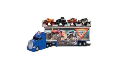 PROMO Monster Jam 1:64 Transformująca ciężarówka Transporter 6058258 Spin Master PROMO Monster Jam 1:64 Transformująca ciężarówka Transporter 6058258 Spin Master