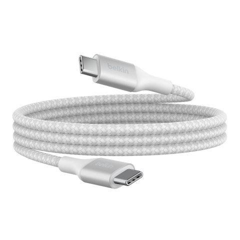 BELKIN KABEL BOOST CHARGE USBC-C 240W 1M, BIAŁY BELKIN KABEL BOOST CHARGE USBC-C 240W 1M, BIAŁY