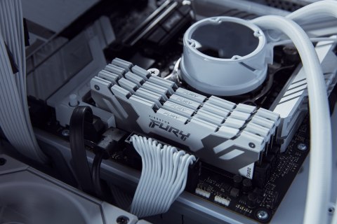 Kingston FURY DDR5 16GB (1x16GB) 6400MHz CL32 Renegade White XMP Kingston FURY DDR5 16GB (1x16GB) 6400MHz CL32 Renegade White XMP