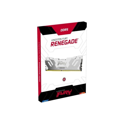 Kingston FURY DDR5 16GB (1x16GB) 6400MHz CL32 Renegade White XMP Kingston FURY DDR5 16GB (1x16GB) 6400MHz CL32 Renegade White XMP