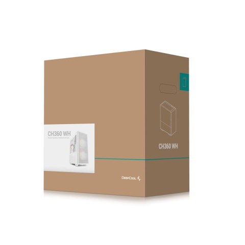 OBUDOWA DeepCool CH360 DIGITAL WH (R-CH360-WHAPE3D-G-1) OBUDOWA DeepCool CH360 DIGITAL WH (R-CH360-WHAPE3D-G-1)