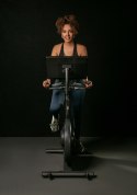 Rower spinningowy, stacjonarny, magnetyczny OVICX Q200X z ekranem dotykowym 15,6" TFT, WIFI bluetooth&app