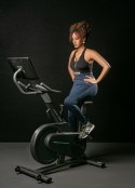 Rower spinningowy, stacjonarny, magnetyczny OVICX Q200X z ekranem dotykowym 15,6" TFT, WIFI bluetooth&app