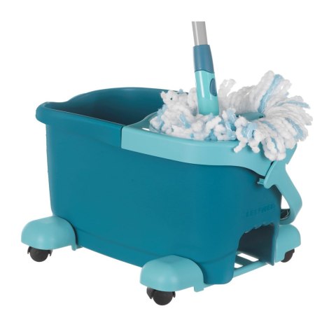 Zestaw Clean Twist Mop Ergo na kółkach Leifheit (WYPRZEDAŻ) Zestaw Clean Twist Mop Ergo na kółkach Leifheit (WYPRZEDAŻ)