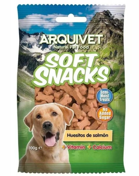 Arquivet Fresh Ciasteczka kosteczki łosoś pies 100g Arquivet Fresh Ciasteczka kosteczki łosoś pies 100g