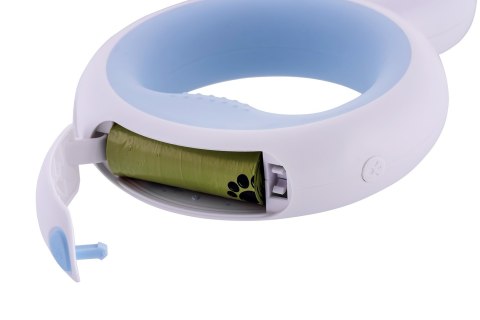 DOGGYVILLAGE SMYCZ AUTOMATYCZNA 3W1 Z LATARKĄ LED NIEBIESKA MT7123 DOGGYVILLAGE SMYCZ AUTOMATYCZNA 3W1 Z LATARKĄ LED NIEBIESKA MT7123