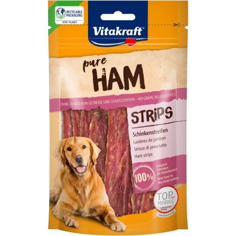 VITAKRAFT HAM paski szynki przysmak dla psa 80g VITAKRAFT HAM paski szynki przysmak dla psa 80g