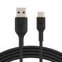 BELKIN KABEL USB C-A PVC 1M CZARNY