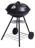 Grill okrągły z pokrywą i termometrem Blaupunkt GC401, czarny