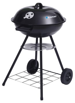 Grill okrągły z pokrywą i termometrem Blaupunkt GC401, czarny