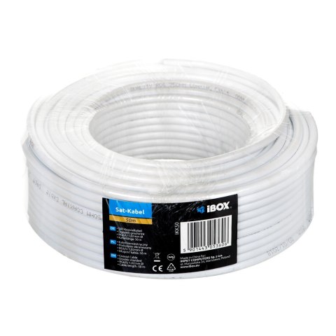 Kabel koncentryczny IBOX IKK50 (50m ) Kabel koncentryczny IBOX IKK50 (50m )