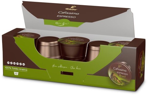 Kawa kapsułki Tchibo Cafissimo Espresso Brasil 10 szt Kawa kapsułki Tchibo Cafissimo Espresso Brasil 10 szt
