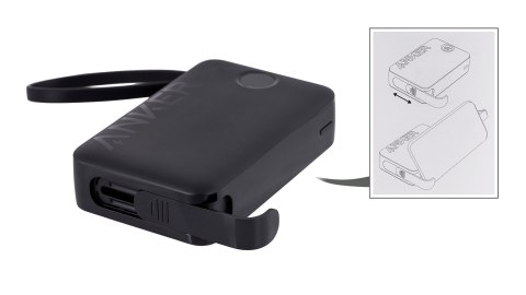 Powerbank Anker 335 20000mAh 22.5W z wbudowanym kablem USB-C Powerbank Anker 335 20000mAh 22.5W z wbudowanym kablem USB-C